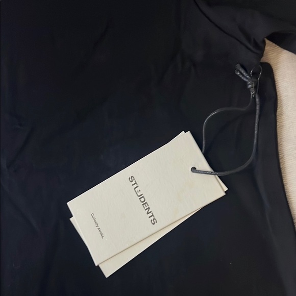 Students Golf Black Short Sleeve Tee - Picture 2 of 7